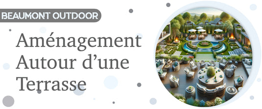 aménagement autour terrasse
