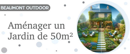 aménagement jardin 50m2