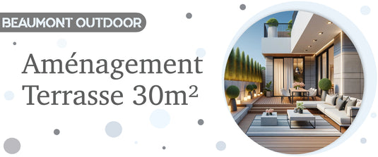 aménagement terrasse 30m2