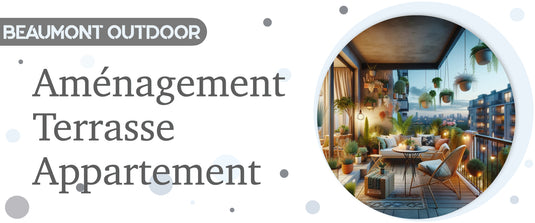 aménagement terrasse appartement