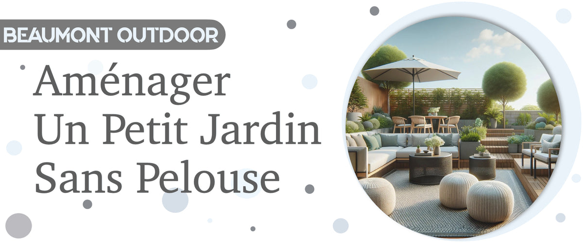 aménager petit jardin sans pelouse