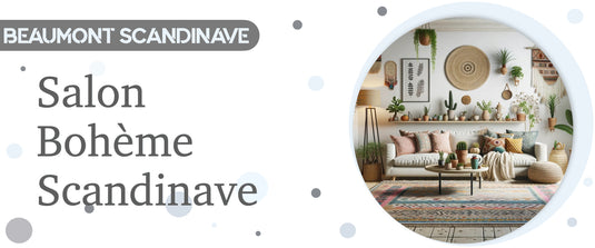 salon boheme scandinave