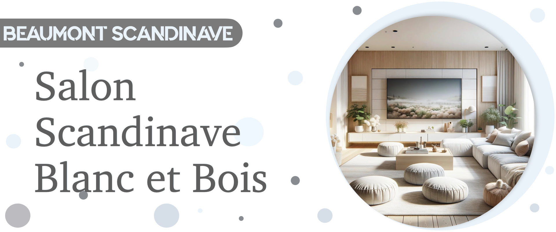 7 Idées de Salon Scandinave Blanc et Bois | Beaumont Concept