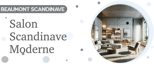 salon scandinave moderne