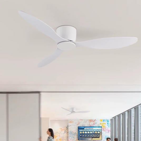 Ventilateur Plafond Silencieux Moteur DC Ultra-Plat – Diamètre 114 cm / 132 cm