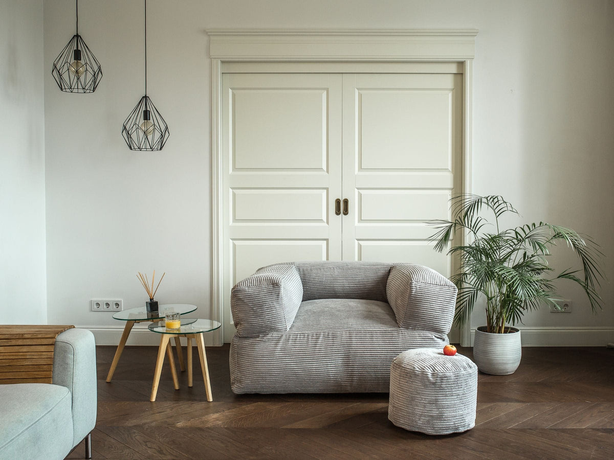 Fauteuil Pouf pour Salon
