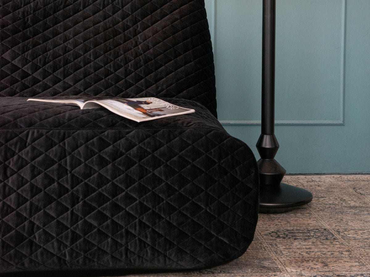 Pouf Canapé 3 places en Mouton