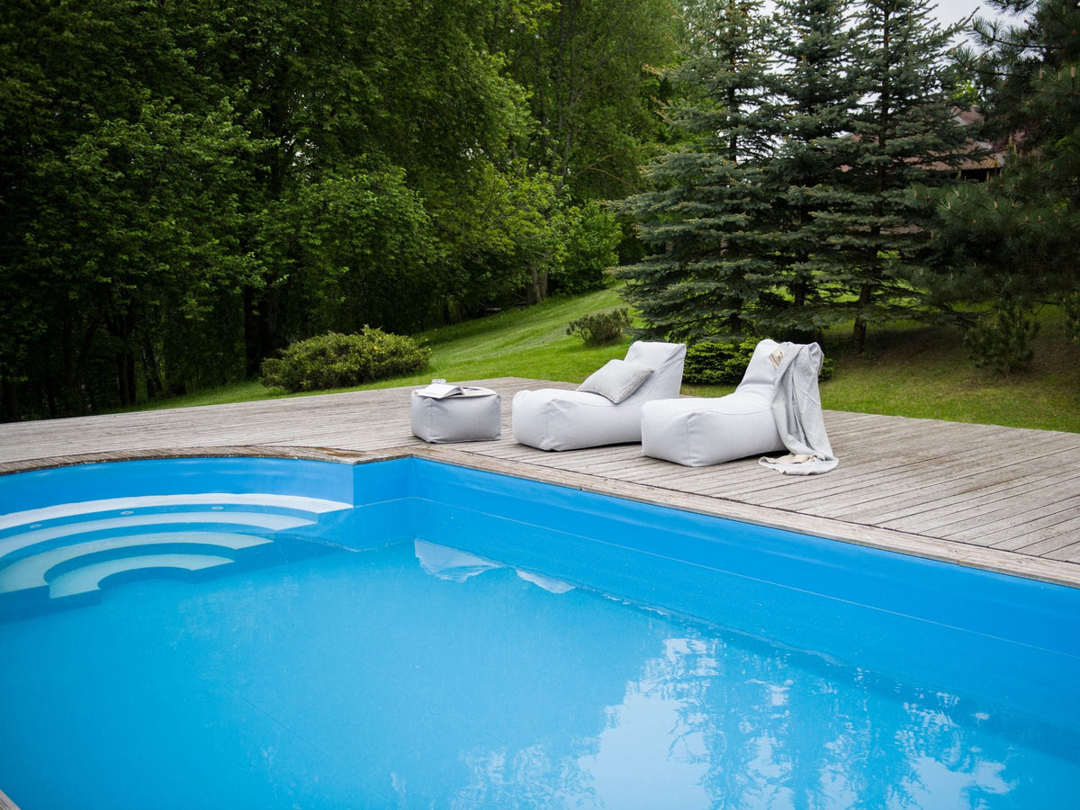 Pouf Transat en Cuir