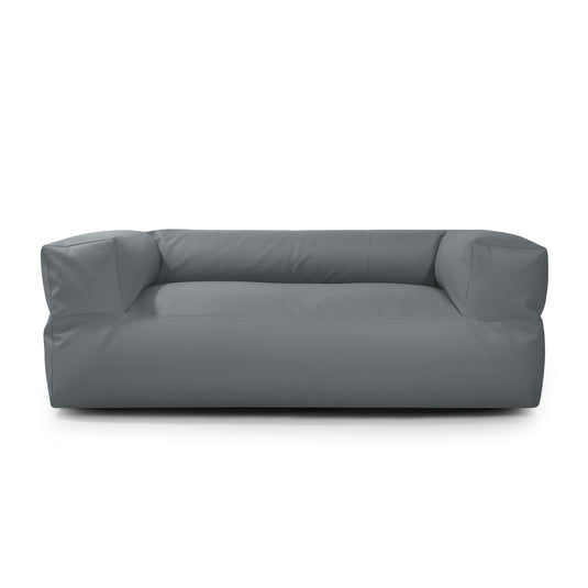 Canapé Pouf en Cuir