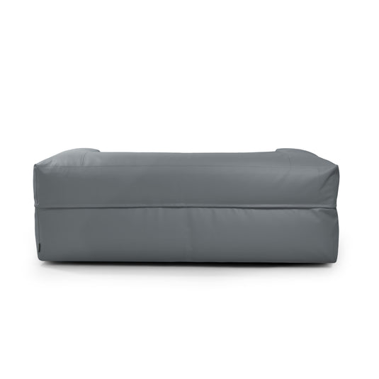 Canapé Pouf en Cuir