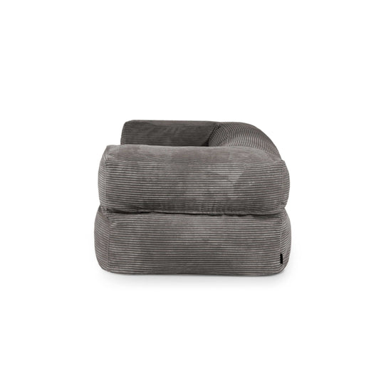 Canapé Pouf en Velours Côtelé