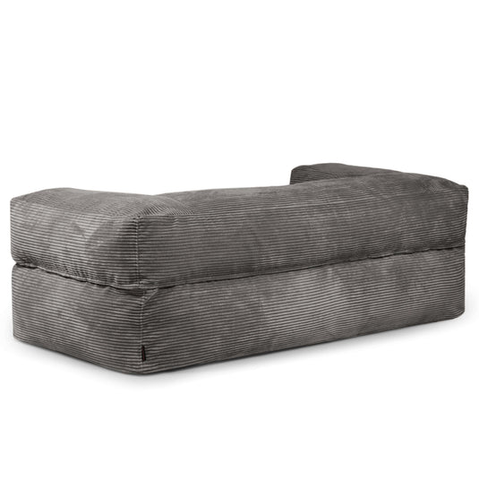 Canapé Pouf en Velours Côtelé