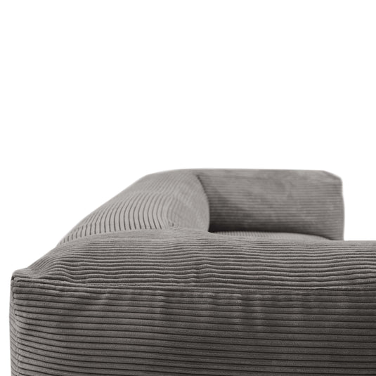 Canapé Pouf en Velours Côtelé