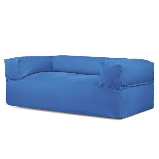 Canapé Pouf Exterieur Bleu de France