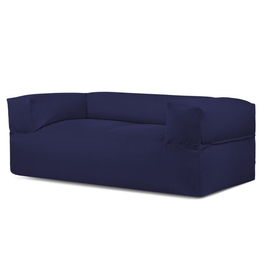 Canapé Pouf Exterieur Bleu Marine