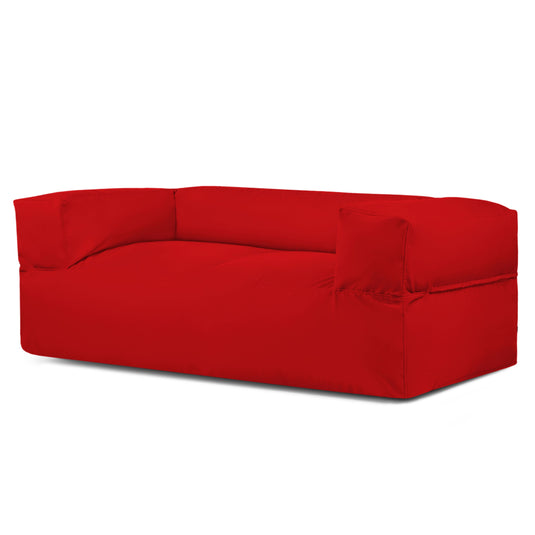 Canapé Pouf Exterieur Rouge Cerise