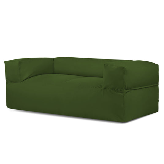 Canapé Pouf Exterieur Vert Forêt