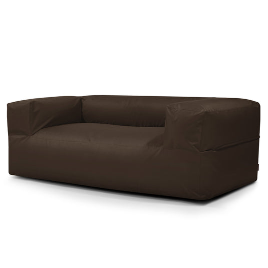 Canapé Pouf pour Intérieur Marron Chocolat