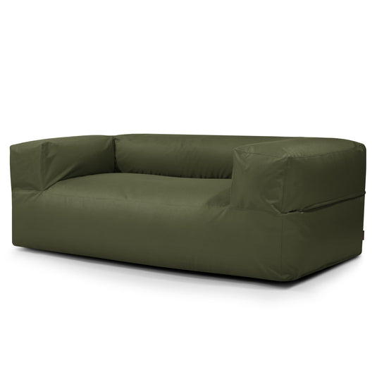 Canapé Pouf pour Intérieur Vert Kaki