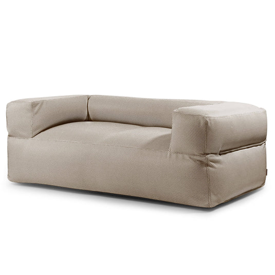 Canapé Pouf pour Piscine Marron Café