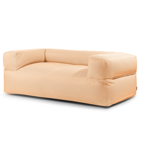 Canapé Pouf pour Piscine Orange Mandarine