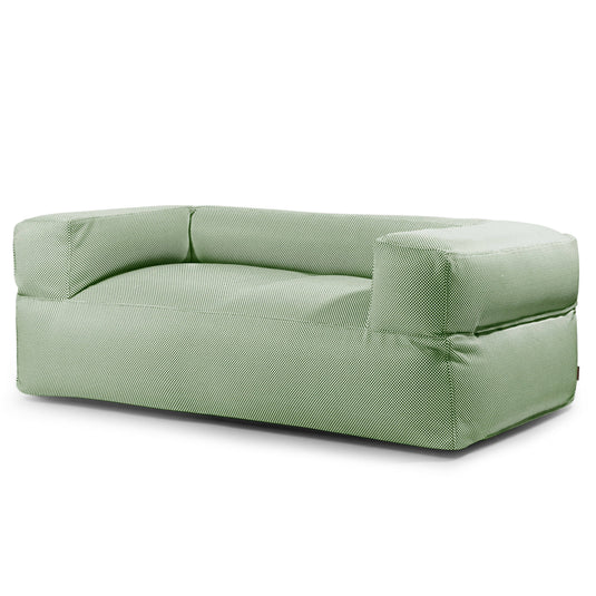 Canapé Pouf pour Piscine Vert Forêt