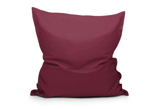 Coussin Pouf Chambre Rouge Bordeaux