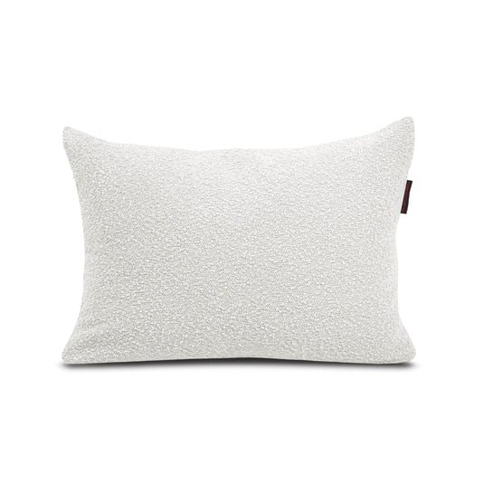 Coussin Pouf en Mouton Beige Crème Beaumont Concept