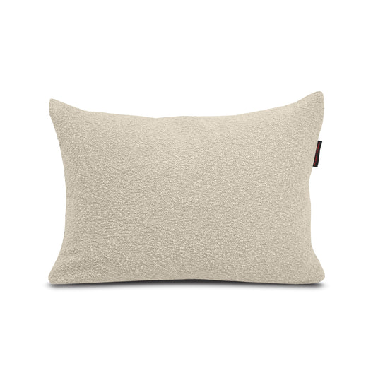 Coussin Pouf en Mouton Beige Sable Beaumont Concept
