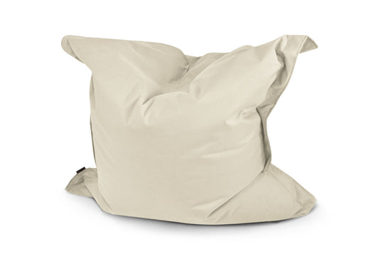 Coussin Pouf Extérieur Beige Crème