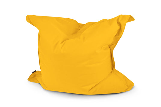 Coussin Pouf Extérieur Jaune Ocre