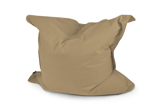 Coussin Pouf Extérieur Marron Beige