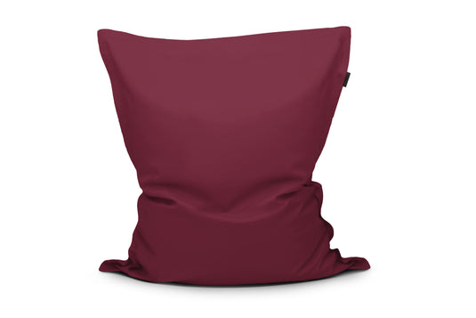 Coussin Pouf Géant Rouge Bordeaux