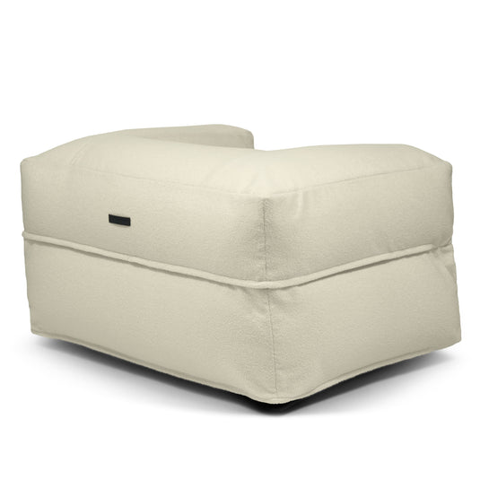 Fauteuil Pouf en Bouclette