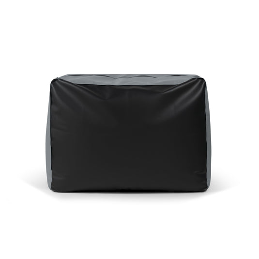 Fauteuil Pouf en Cuir