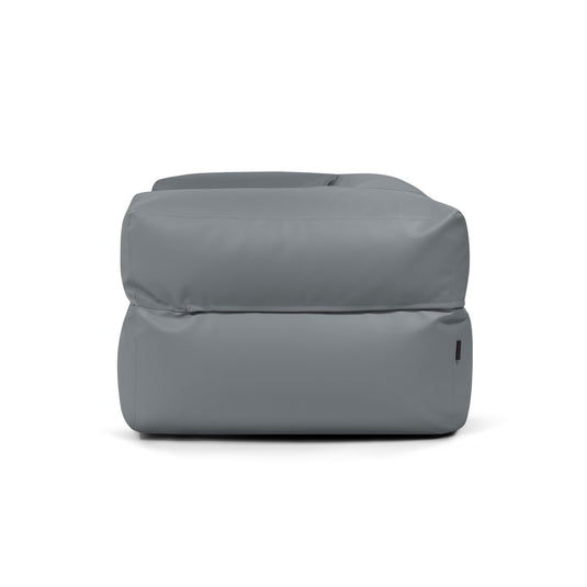 Fauteuil Pouf en Cuir