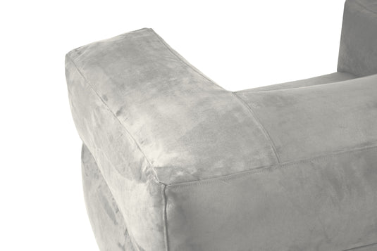 Fauteuil Pouf en Suede