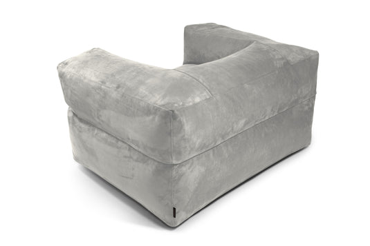 Fauteuil Pouf en Suede