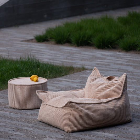 Fauteuil Pouf Enfant - Beige