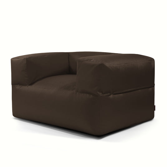 Fauteuil Pouf pour Chambre Marron Chocolat