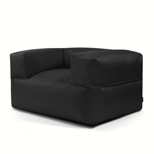 Fauteuil Pouf pour Chambre Noir Profond