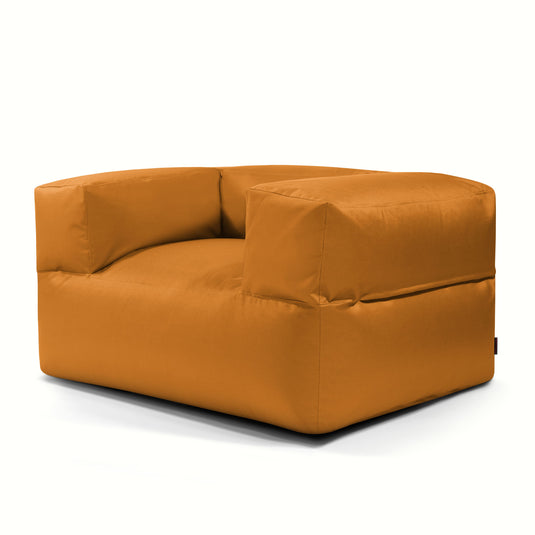 Fauteuil Pouf pour Chambre Orange Abricot