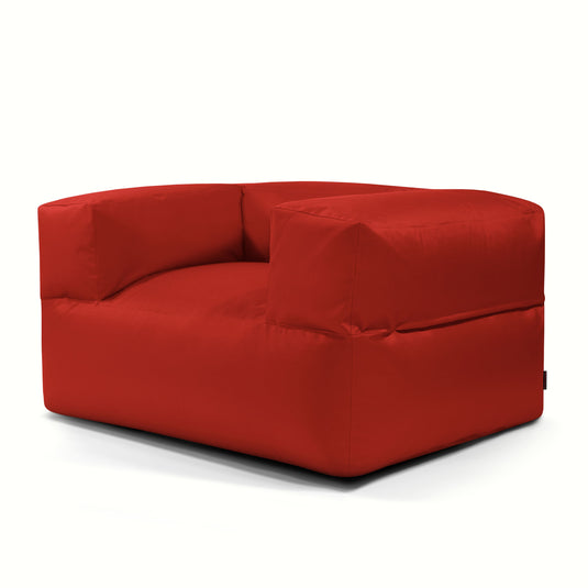 Fauteuil Pouf pour Chambre Rouge Garance
