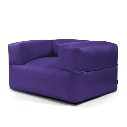 Fauteuil Pouf pour Chambre Violet Magenta