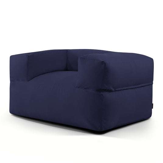 Fauteuil Pouf pour Éxterieur Bleu Marine
