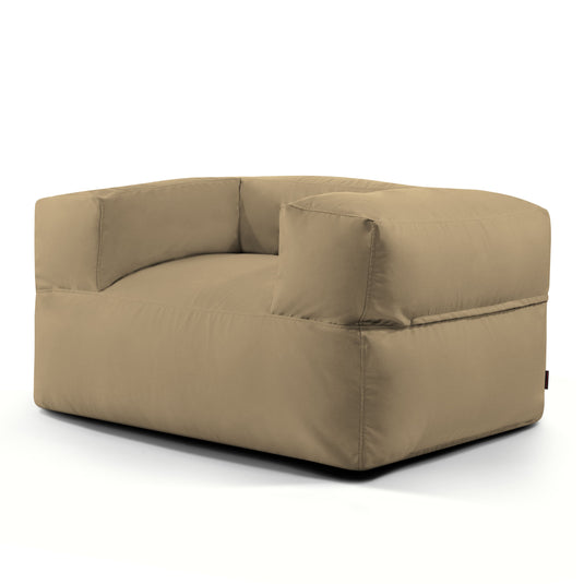 Fauteuil Pouf pour Éxterieur Marron Beige