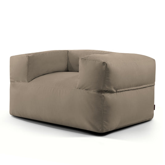 Fauteuil Pouf pour Éxterieur Marron Taupe