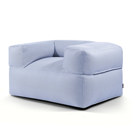 Fauteuil Pouf pour Piscine Bleu de France