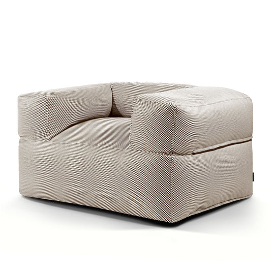 Fauteuil Pouf pour Piscine Marron Café