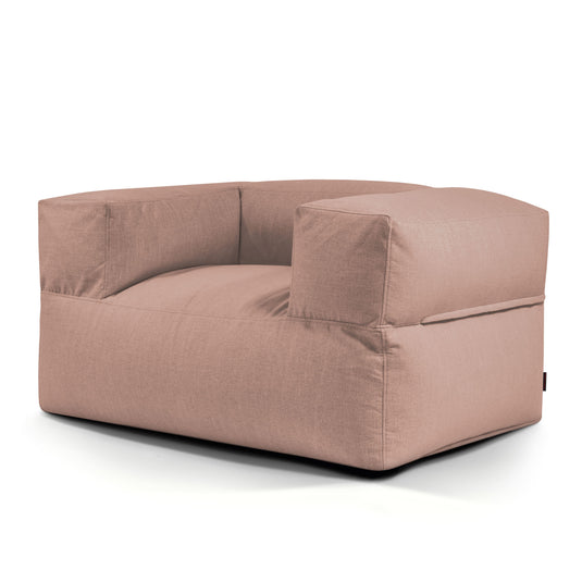 Fauteuil Pouf pour Salon Marron Terracotta